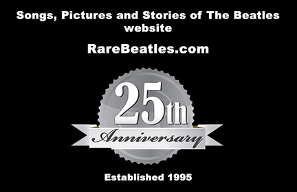 RareBeatles.com 25th Anniversary