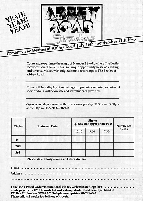 Abbey Road Studios Tour