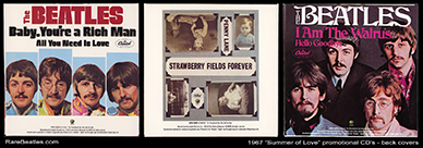 Summer of Love CDs - back covers
