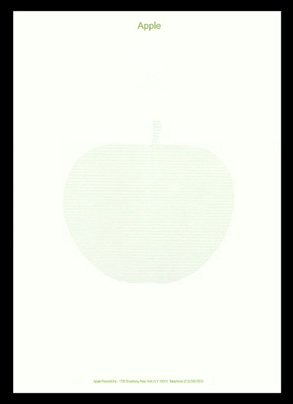 Apple envelope & stationary