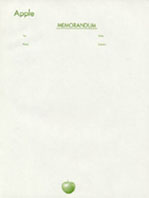 Apple MemorandumForm