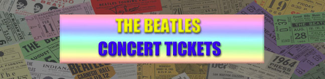 The Beatles Concert Tickets