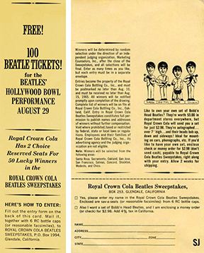 Royal Crown ticket contest