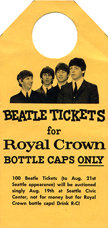 Beatles Royal Crown promotion