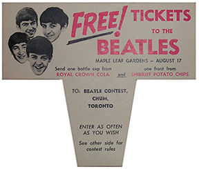 CHUM Radio station ticket contest ad