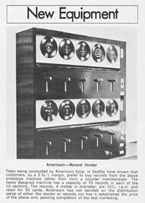Flexi-disc vending machine