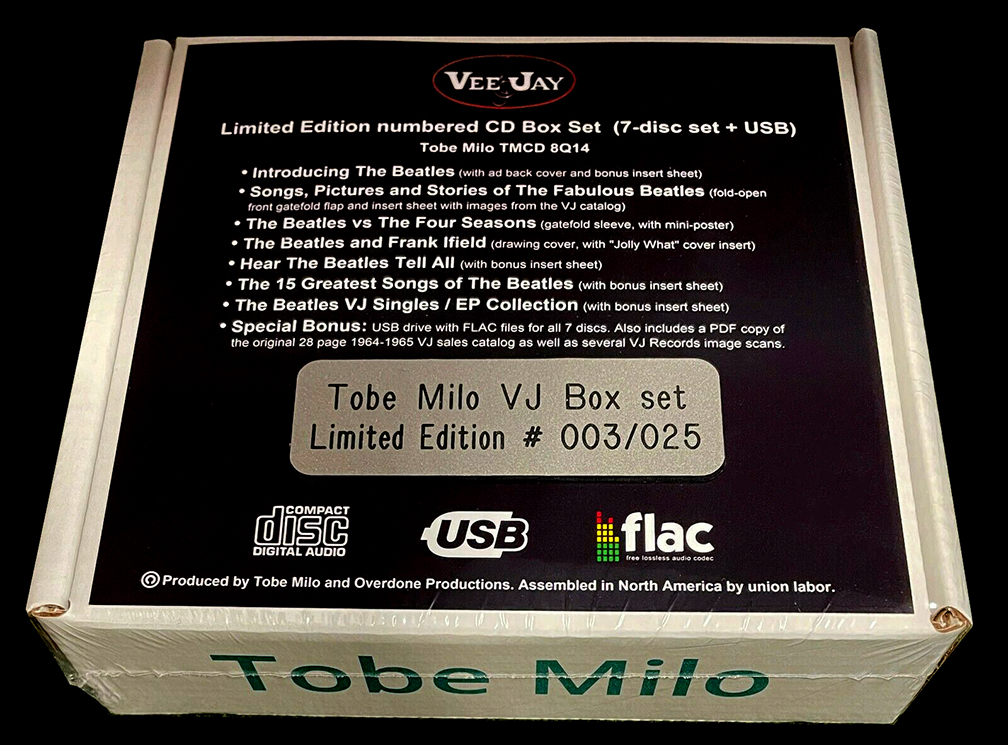 Tobe Milo compact discs