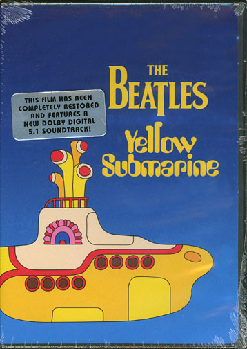 Beatles Yellow Submarine Glove Squeezie 1999 Licensed New In Bag w/Header Card 